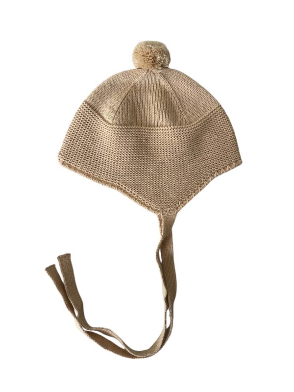 Gorro Pompón Camel