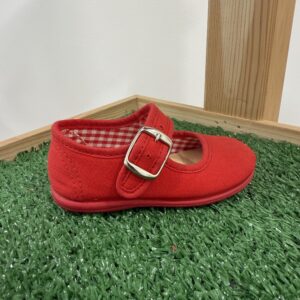 Merceditas Hebilla Rojo