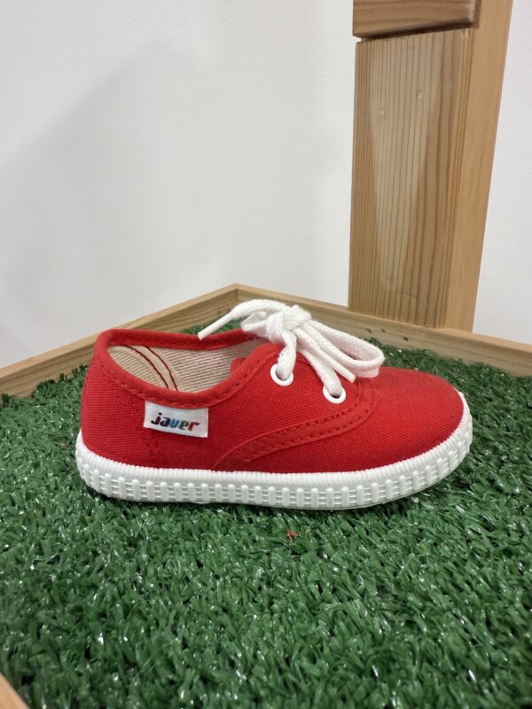 Zapatilla Rojo Cordón