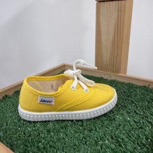 Zapatilla Amarillo Cordón