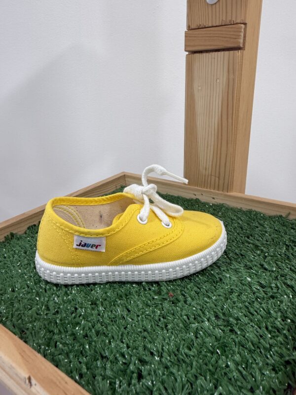 Zapatilla Amarillo Cordón