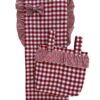 Colchoneta + Bolso Vichy Rojo