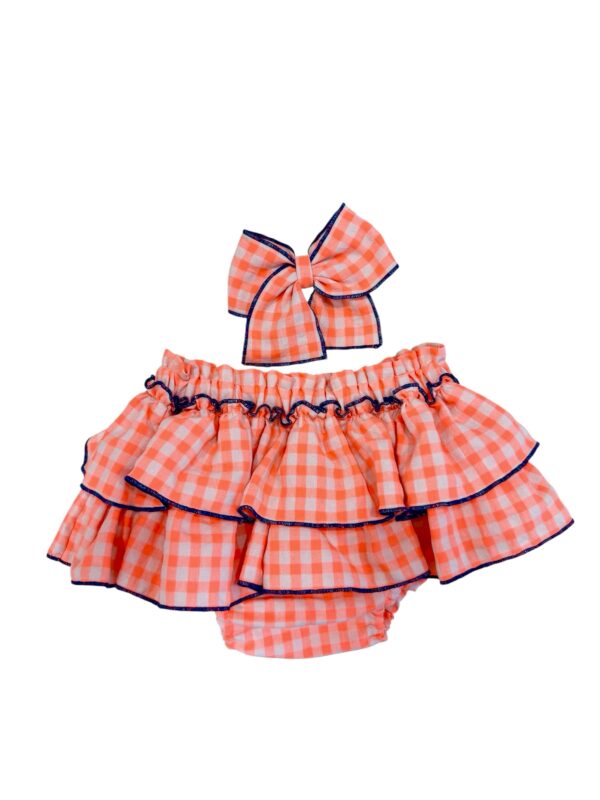 Conjunto Engomado Flúor Naranja - Imagen 2