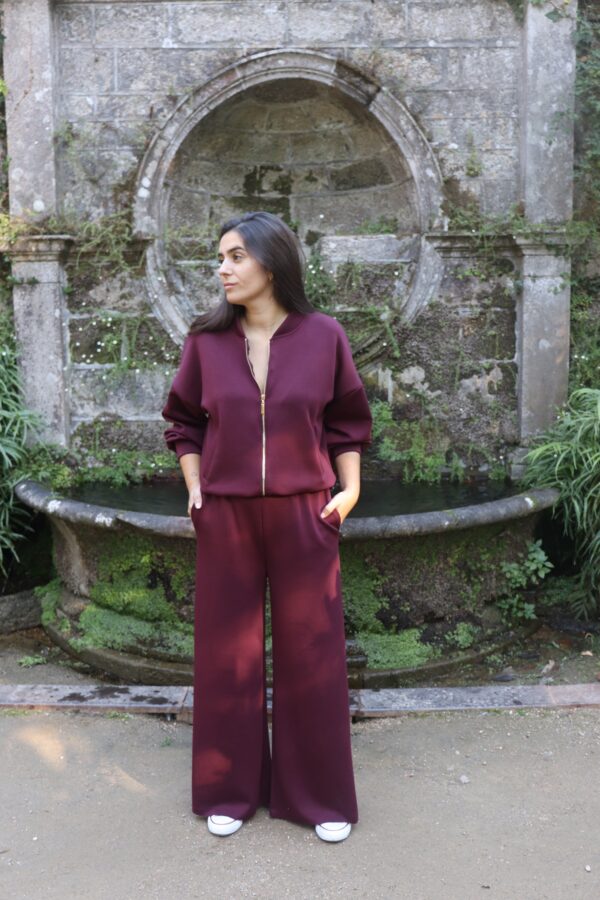 Conjunto Bomber Burdeos - Imagen 3