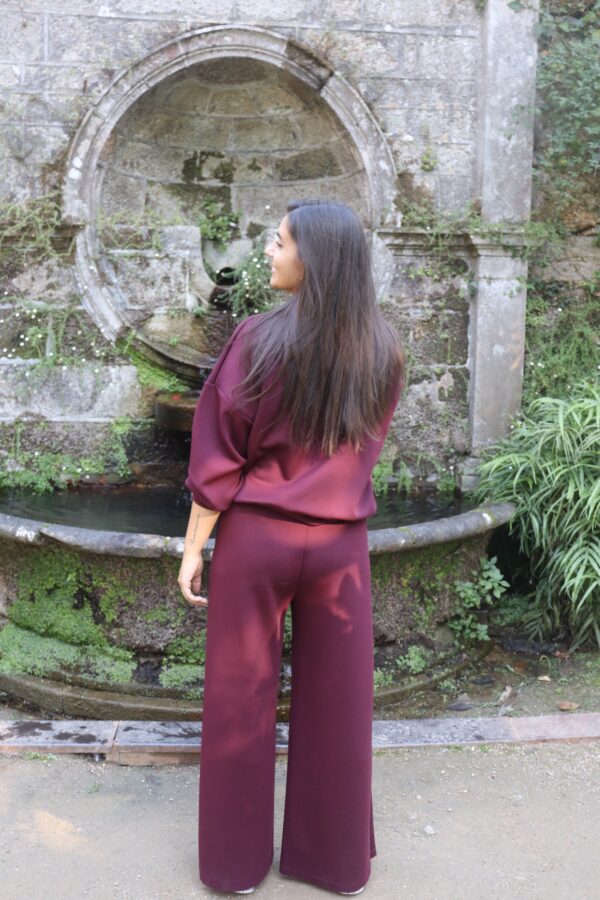 Conjunto Bomber Burdeos - Imagen 2