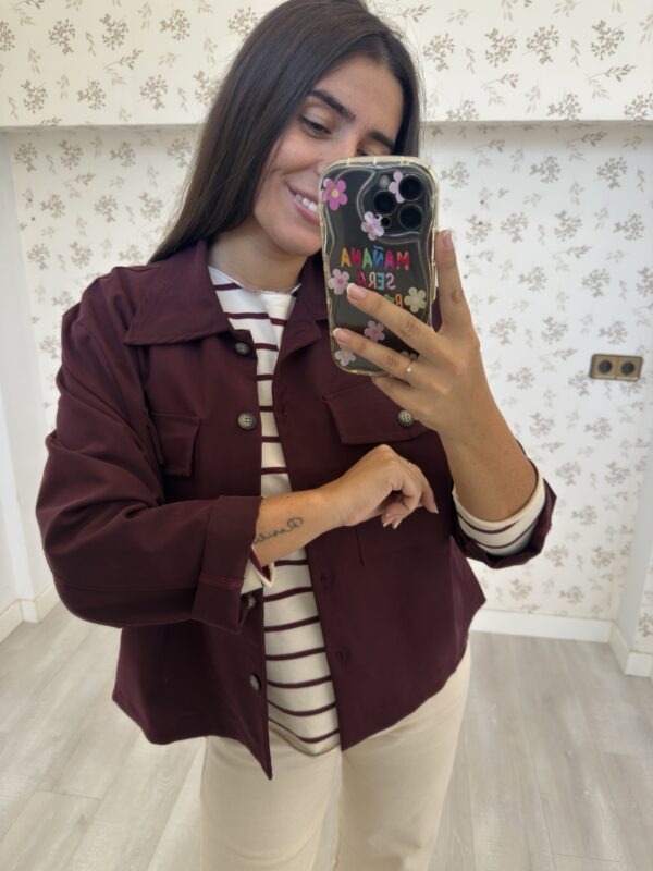Chaqueta Jara Burdeos - Imagen 3