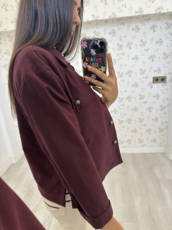 Chaqueta Jara Burdeos - Imagen 2