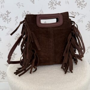 Bolso Flecos Chocolate