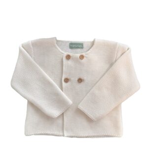 Chaqueta Cruzada Crudo