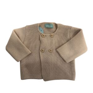 Chaqueta Cruzada Camel