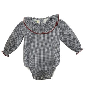 Pelele Vichy azul Marino