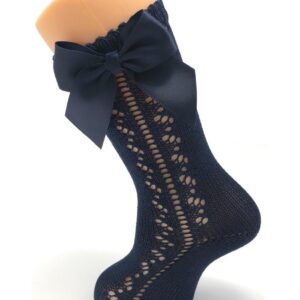 Calcetín Calado Marino Lazo