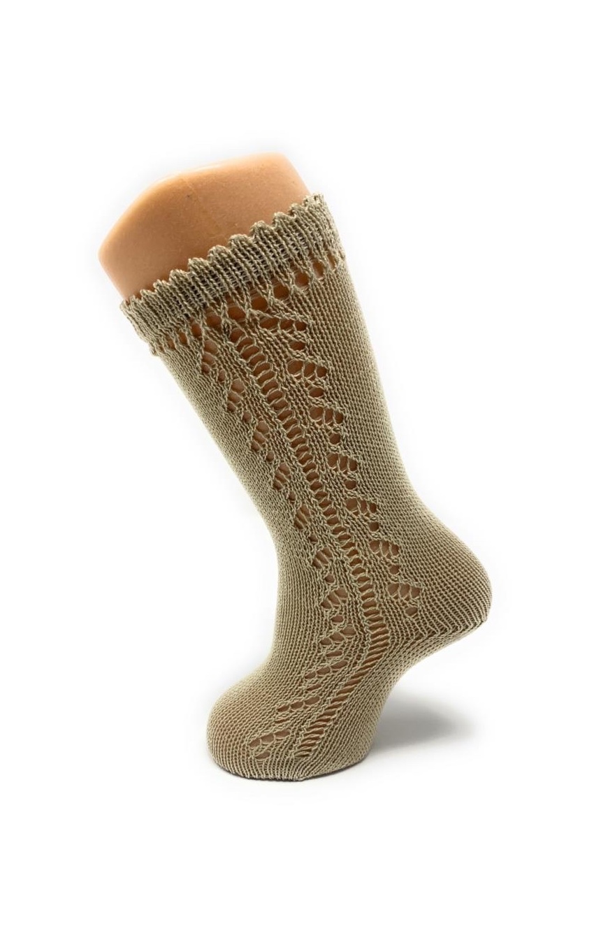 Calcetín Calado Piedra