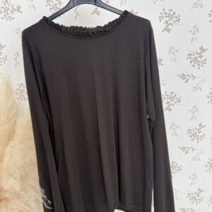 Camiseta Volante Chocolate