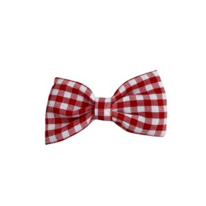 Lazo Pequeño Fresa Vichy