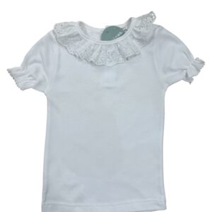 Camiseta Algodón Cuello Inglés