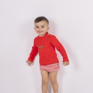 Conjunto cerezas Niño 3 piezas