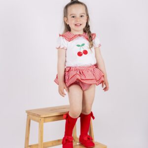 Conjunto Cerezas Niña