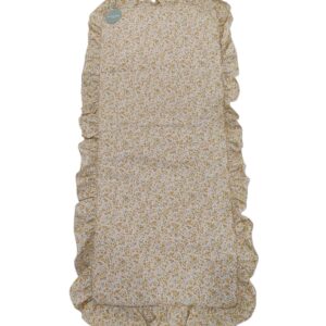 Colchoneta+Bolso Flor amarilla