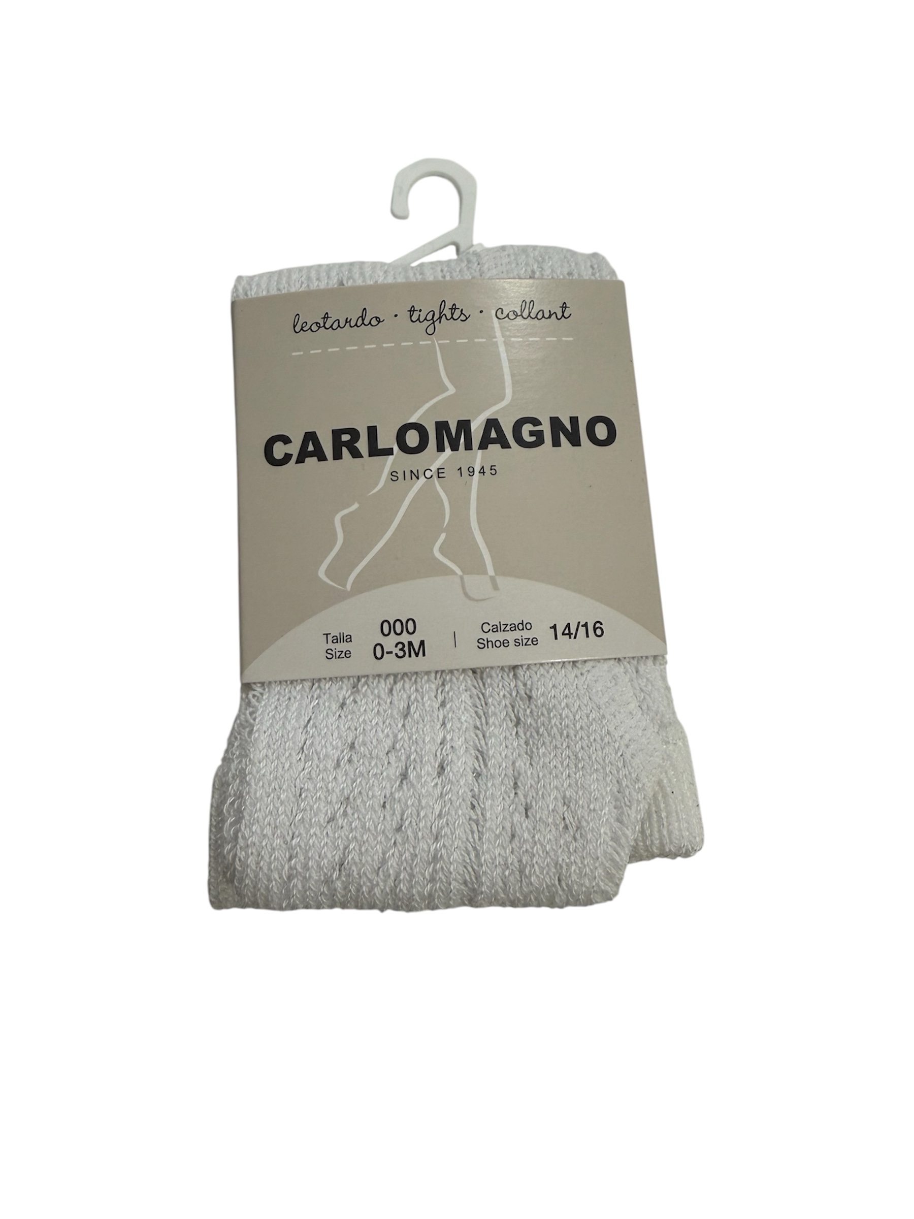 Leotardo Calado Blanco