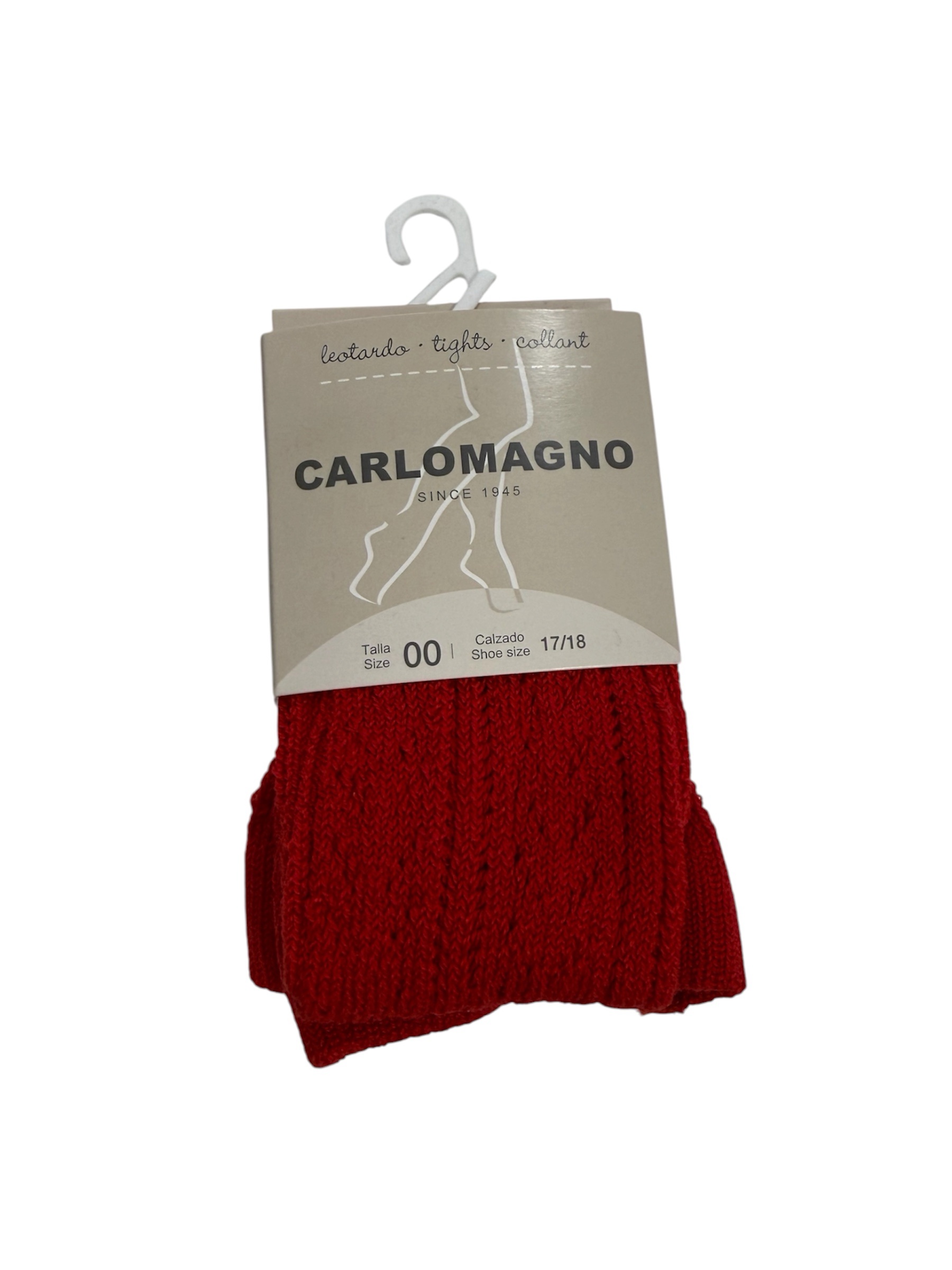 Leotardo Calado Rojo