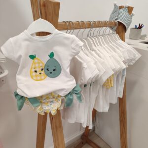 Conj. Baño Niña Peras