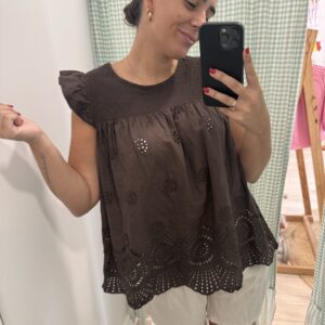 Blusa Yaiza Chocolate