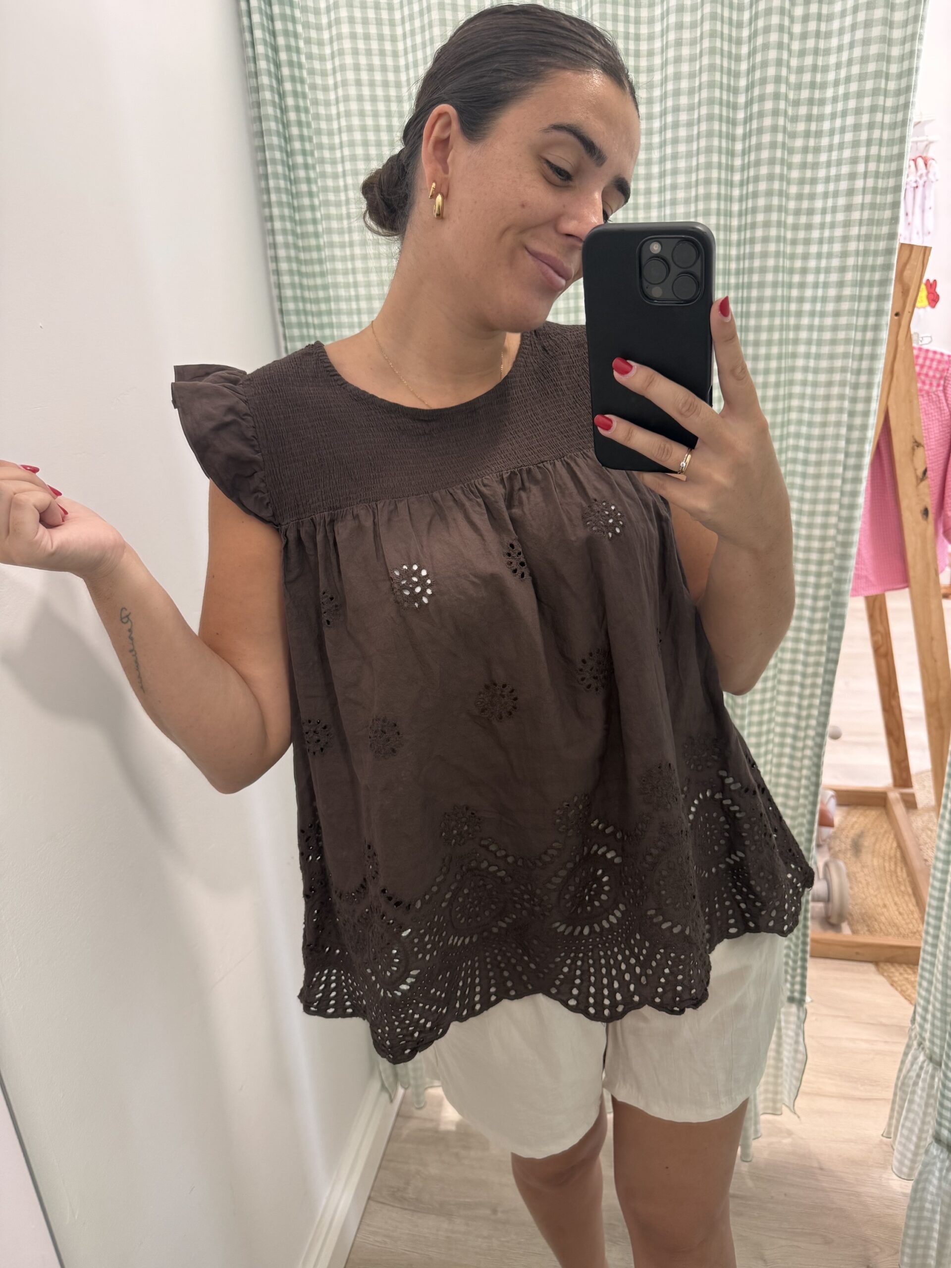 Blusa Yaiza Chocolate