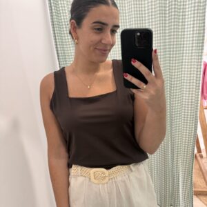 Camiseta Sara Marrón