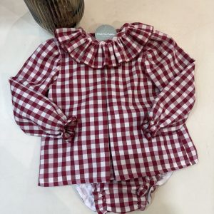 Conjunto Vichy Cereza