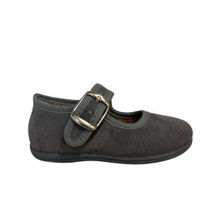 Merceditas Serraje Gris