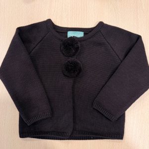 Chaqueta Pompones Marrón